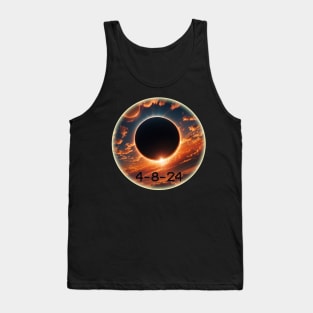 Solar Eclipse 4/8/2024 Tank Top